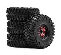 Pneus Roue À Billes Laiton pour Traxxas pour TRX4M 1/18 RC Pièces Rechange