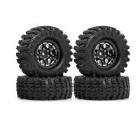 Pneus Roues Beadlock À Chenilles RC pour Traxxas pour TRX4M 1/18 | RC Upgrades Pièces Rechange : jantes beadlock métal pneus caoutchouc pour traction Pour mini-crawler RC Pneus Roues
