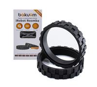 PNEUS Roues pour IROBOT ROOMBA séries 500, 600, 700, 800 et 900 (Pack 2 unités) Fabriqué en Espagne Antidérapant, adhérence exceptionnelle et Montage Facile