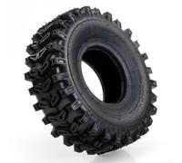 Pneus sans chambre à air 15 x 5,00-6 pouces pour ATV pour quad Go Kart - Pneus de terrain robustes avec profil agressif pour tracteur à gazon UTV souffleuse à neige
