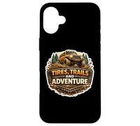 Pneus Trails and Adventure 4X4 Off Road Owner Offroad Club Coque pour iPhone 16 Plus