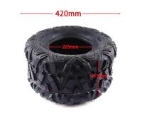 Pneus tubeless 8 pouces - Avant 19x7-8, Arrière 18x9.50-8, Pneus de moto tout-terrain, Quad, Buggy, Route(18x9.50-8)