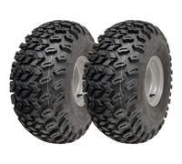 Pneus utilitaires ATV Wanda 22x11.00-8 P334, 4PLY, sur jantes acier 100mm PCD - ensemble de 2