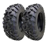 Pneus VTT OBOR Cypress 27x9.00R14 (225/70R14), 6 plis tubeless, Road Legal (UE/UK) - Lot de 2