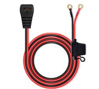 PNGKNYOCN 12V câble d'alimentation pour réfrigérateur de Voiture, 16awg borne o - Ring à la tête de réfrigérateur de Voiture Portable fusible 15A intégré pour réfrigérateur de Voiture Portable (3M)