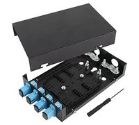 PNGKNYOCN Boîte de jonction à fibre optique à 4 ports, taille compacte, sans bavure, boîte de jonction en fibre optique