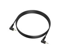 PNGKNYOCN Câble audio à angle droit de 2,5 mm, 90 degrés 2,5 mm mâle à 90 degrés mâle ts câble audio pour casque mono (1,8 m) (90 Degree to 90 Degree, 1.8M)