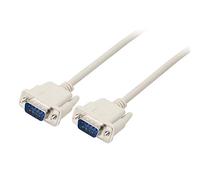 PNGKNYOCN Câble série de données DB9 RS232 mâle vers mâle 2-3 câble d'extension de modem nul croisé pour ordinateurs, imprimantes, scanners (4,5 pieds)