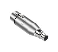 PNGKNYOCN Mini XLR vers Convertisseur Audio XLR, Adaptateur de Câble Audio Microphonique 3 Broches pour Microphone, Haut-Parleur et Caméscope