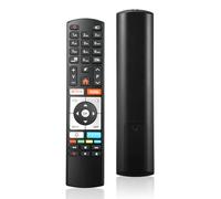 PNGOS Télécommande universelle de rechange pour Telefunken RC4318/RC4318P avec boutons YouTube et Netflix, compatible avec les téléviseurs Telefunken, Finlux, Vestel, Edenwood 4K Ultra HD