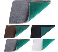 PnH Veterinary Bedding Parure de lit vétérinaire - Coloris vert au dos - Coloris gris, marron, charbon ou blanc - Plusieurs tailles - Prêt à l'emploi, lisière latérale retirée