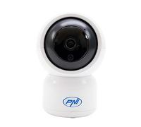PNI Caméra de vidéosurveillance IP390T 1080P avec PTZ WiFi H264 + Prend en Charge 128 GB microSD, Vision Nocturne, Application Tuya, P2P