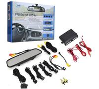 Pni Car Parking Reverse Système Avec Lcd Rétroviseur Escort P05 A Avec 4 Capteurs, Caméra De Recul