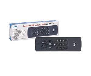 PNI Clavier Airfun Air Mouse et Un Mini Clavier QWERTY pour Ordinateur, Mini PC et Lecteur multimédia