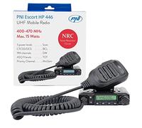 PNI Escort HP 446 CB UHF Radio 199 canaux ASQ 9 Niveaux Scan, Dual Watch, CTCSS-DCS, Puissance Max 15 W, Fonction NRC