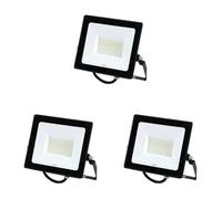 PNI GreenHouse WS51 Projecteur LED Slim 50 W, 6 400 K, 3 898 lm, 184,5 x 29 x 160 mm, Noir (Lot de 3)