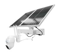 PNI IP60 Live PTZ Caméra de vidéosurveillance avec panneau solaire 2 MP, GSM 4G et Sticky Pad Flag