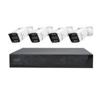 PNI Kit de vidéosurveillance House IPMAX POE 3LR NVR avec 4 ports POE et 10 en réseau ONVIF et 4 caméras