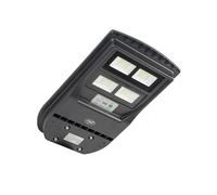 PNI Kit d'éclairage de rue SL210 100 W, y compris un panneau solaire 10 W intégré et un drapeau Sticky Pad