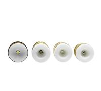 PNI Lot de 4 modules LED de remplacement FHT4LED pour lampes torches Adventure 09,10,11,12, 4 couleurs : rouge, vert, IR850, IR940