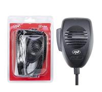 PNI Microphone CDS06 Type à condensateur 6 Broches pour Radio CB, Compatible avec Radio CB President, Midland, Albrecht