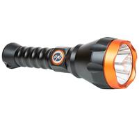 PNI Lampe de poche LED Adventure F550 Crystal, 10W, aluminium, 2500lm, jusqu'à 700m, IPX6, batterie 4000mAh incluse, chargement USB Type-C