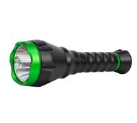 PNI Adventure F750 Lampe de poche en aluminium à lumière verte LED 10 W 500 lm jusqu'à 850 m IP44 Batterie 4000 mAh incluse Charge via USB Type-C Lumière verte parfaite pour la chasse