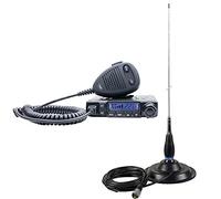 PNI Radio CB Escort HP 6500 ASQ avec antenne CB ML145 avec Base magnétique