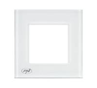 PNI RM101W Prise simple cadre en verre