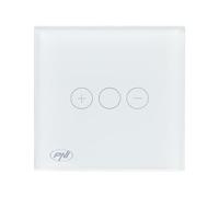 PNI SafeHome DIM101 Interrupteur tactile et variateur d'intensité 1 x 700 W Live Wire sans zéro Verre
