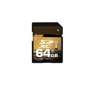 PNI-SDXC64 Carte mémoire 64 Go Classe 10 Noir/Jaune