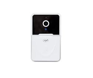 PNI Sonnette vidéo Safe House IDB10, WiFi, contrôle Tuya, Vision Nocturne, sélection de la tonalité d'appel, contrôle du Volume