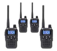 PNI Walkie-talkies PMR R45 Pro Kit 4 – 446 MHz, 0,5 W, 99 canaux programmables