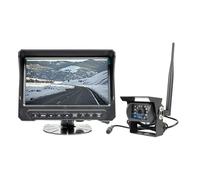 PNI TRK501 Caméra de recul sans Fil et Moniteur LCD avec Fonction DVR, Fente pour Carte Micro SD, LED Infrarouge, pour camions