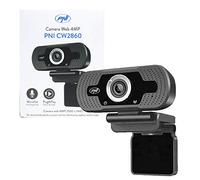 PNI Webcam CW2860 Full HD 4 MP, USB, Clip-on, Microphone intégré