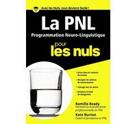 PNL - La Programmation Neuro Linguistique Poche Pour les nuls