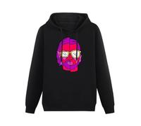 PNL Le Monde Chico Rap Mens Funny Unisex Sweatshirts Graphic Print Hooded Black Sweater S