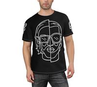 PNL-Le Monde Chico Rap T-Shirt à la Mode pour Hommes, à Manches Courtes, avec nouveauté, Cadeau pour Les Fans de Rock L