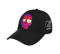 PNL* Rap Casquette Baseball à Visière Courbée - Casquette Mode Réglable pour Adultes - Accessoire Streetwear Rap Français - Cadeau Fan
