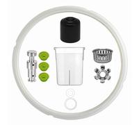 Pnltae Pièces de rechange pour Instant Pot Duo/Duo Plus 8 Qt, Duo Nova 8 Quart et Ultra 80 8Qt, avec poignée de libération de vapeur, bague d'étanchéité, valve flottante, bouclier anti-blocage et