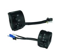 PNMNZTPAP Interrupteurs de commande guidon moto 7/8" 22 mm, bouton klaxon, clignotant, feu antibrouillard, interrupteur démarrage, adapté for N MAX155 2022 Interrupteur de guidon de moto