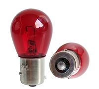 2 Pièces BAW15D BAW15S Rouge Frein Arrêt Voiture Arrière Feu Arrière Ampoule 567 12V PR21W Clignotants Voyants D'avertissement pour GM Ford Saab,Pr21w baw15s