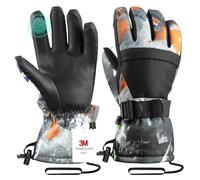 Pnosnesy Gants de Ski, d'hiver et de Neige Ainsi Que Gants de Snowboard et de Temps Froid pour Les Deux sexes et Les Parents