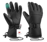 Pnosnesy Gants de Ski, d'hiver et de Neige Ainsi Que Gants de Snowboard et de Temps Froid pour Les Deux sexes et Les Parents