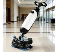 Pnpaea Autolaveuse autoportée rotative à 360°, autolaveuse Commerciale Portable, Mini-autolaveuse Professionnelle, 43 cm de Large, pour carrelage et sols scellés White