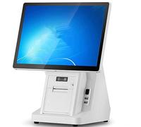 Pnpaea Écran Tactile de 15.6in Pouces, Caisse enregistreuse, Clavier, Imprimante 58mm Intégrée, Pack Complet, Ordinateur de Point de Vente, Point de Vente d'Usine SingleScreen-B（80mm）