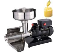 Pnpaea Moulin à Tomates éLectrique 450 W, Passoire Et Presse-Sauces, Moulin à Sauces Professionnel en Acier Inoxydable pour Sauces Maison Shell