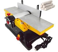 Pnpaea Raboteuse-DéGauchisseuse D'éTabli, 1 800 W, 12 000 TR/Min, Profondeur De Coupe RéGlable pour Un Travail du Bois De PréCision Planer