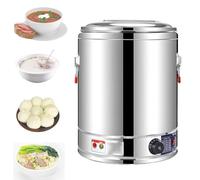 Pnpaea RéCipient Isotherme en Acier Inoxydable,avec Plateau Vapeur,TempéRature RéGlable 30-110℉,pour Les Laboratoires, Les UniversitéS Et Les HôPitaux WithoutFaucet-40L