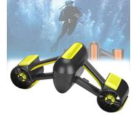 Pnpaea Scooter De Mer sous-Marine, Trottinette sous-Marine avec CaméRa d'action 2 Vitesses, IdéAle pour Les Sports Nautiques, La Piscine, La PlongéE, Le Surf Et Le Snorkeling FluorescentYellow